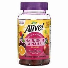 NaturesWay Alive! Hair/Skin/Nails Gummies 60ct