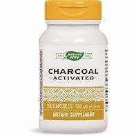 NaturesWay ActivatedCharcoal 560mg 100caps