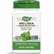 NaturesWay Melissa LemonBalmLeaf 100caps