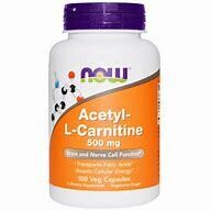 NOW Acetyl-L-Carnitine 500mg 100caps