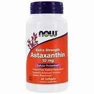 NOW Astaxanthin 10mg 60 softgels