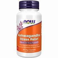 NOW Ashwagandha StressRelief 60Caps