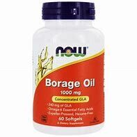 NOW BorageOil 1000mg 60 softgels