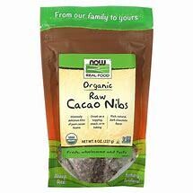 NOW CacaoNibs (Organic,Raw) 8oz