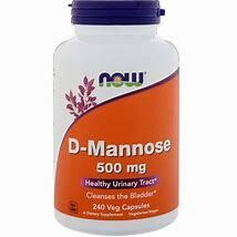 NOW D-Mannose 500mg 240caps