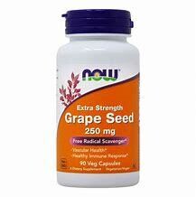 NOW GrapeSeed 250mg 90caps