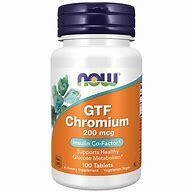 NOW GTFChromium 200mcg 100caps