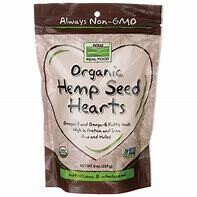 NOW HempSeed Hearts (Organics) 8oz