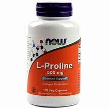 NOW L-Proline 500mg 120caps