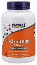 NOW L-Ornithine 500mg 120caps