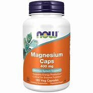 NOW Magnesium 400mg 180caps