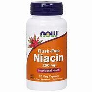 NOW Niacin (FlushFree) 250mg 90Caps