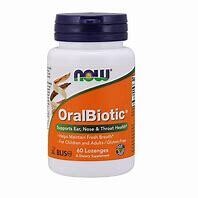 NOW OralBiotic 60 Loz