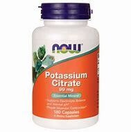 NOW PotassiumCitrate 99mg 180caps