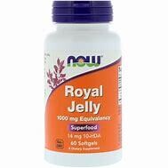 NOW RoyalJelly 1000mg 60 softgels