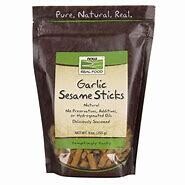 NOW SesameSticks (Garlic) 9oz
