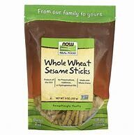 NOW SesameSticks WholeWheat 9oz