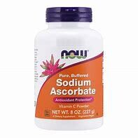 NOW SodiumAscorbate Powder Pure&amp;Buffered 8oz