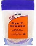 NOW Single &quot;0&quot; 300 Empty VegCaps