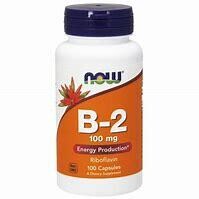 NOW VitaminB-2 100mg 100caps