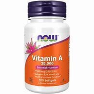 NOW VitaminA 25,000IU 100 softgels
