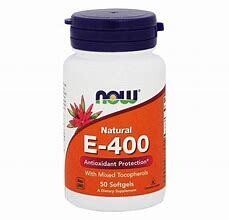 NOW VitaminE-400  50Sgels