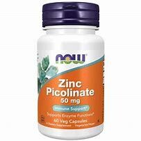 NOW ZincPicolinate 50mg 60Caps