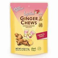 PrinceOfPeace Lychee GingerChews 4oz