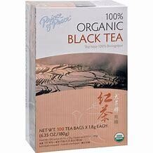 PrinceOfPeace OrganicBlack TeaBags 100ct
