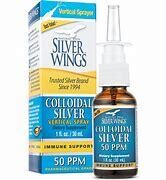 SilverWings CollodialSilver 50PPM 1fl.oz Spray