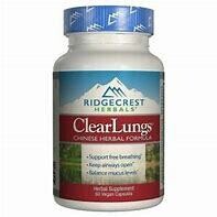 RidgeCrest ClearLungs RegularStrength 60caps
