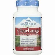 RidgeCrest ClearLungs RegularStrength 120caps