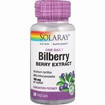 SolaRay Bilberry OneDaily 160mg 30caps