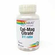 SolaRay CalciumMagnesiumCitrate 90caps