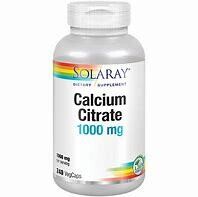 SolaRay CalciumCItrate 1000mg 120caps