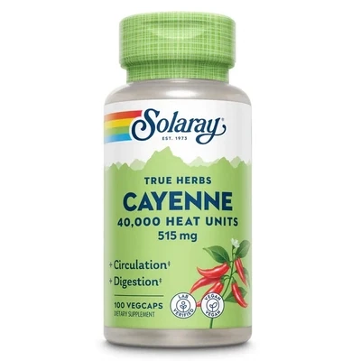 SolaRay Cayenne 40,000HU 100caps