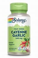 SolaRay CayenneGarlic 100caps