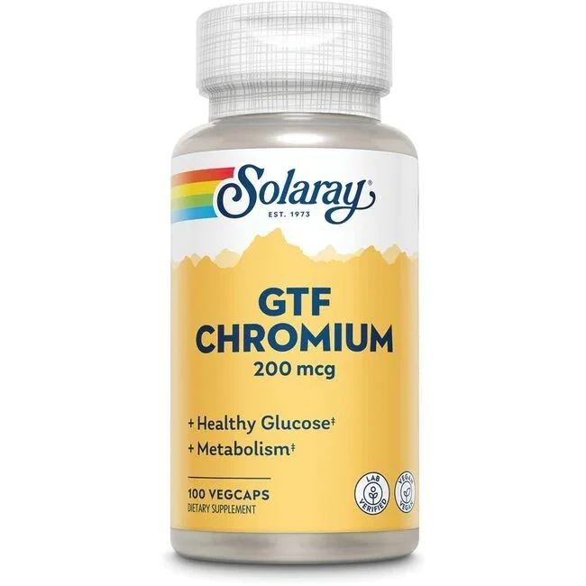 SolaRay GTFChromium 200mcg 100caps