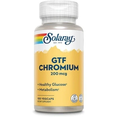 SolaRay GTFChromium 200mcg 100caps