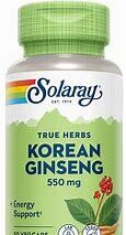 SolaRay KoreanGinseng 550mg 50caps