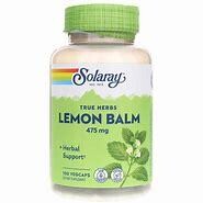 SolaRay LemonBalm 475mg 100caps