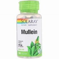 SolaRay Mullein 330mg 100caps