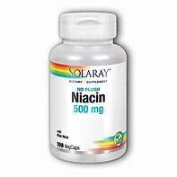 SolaRay NiacinNoFlush 500mg 100caps