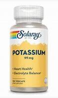 SolaRay Potassium 99mg 100caps