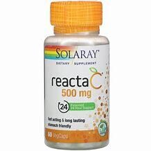SolaRay ReactC 500mg 60caps