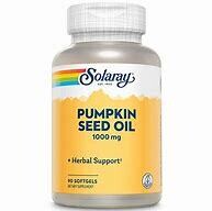 SolaRay Pumpkin Seed Oil 1000mg 90 Softgels