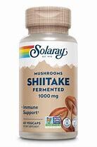SolaRay ShiitakeFermented 500mg 60caps
