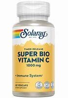 SolaRay (SuperBio) VitaminC 1000mg 60Caps