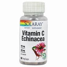 SolaRay VitaminC 500mg &amp;Echinacea 300mg 60caps