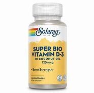 SolaRay SuperBio VitaminD3 125mcg 120 softgels